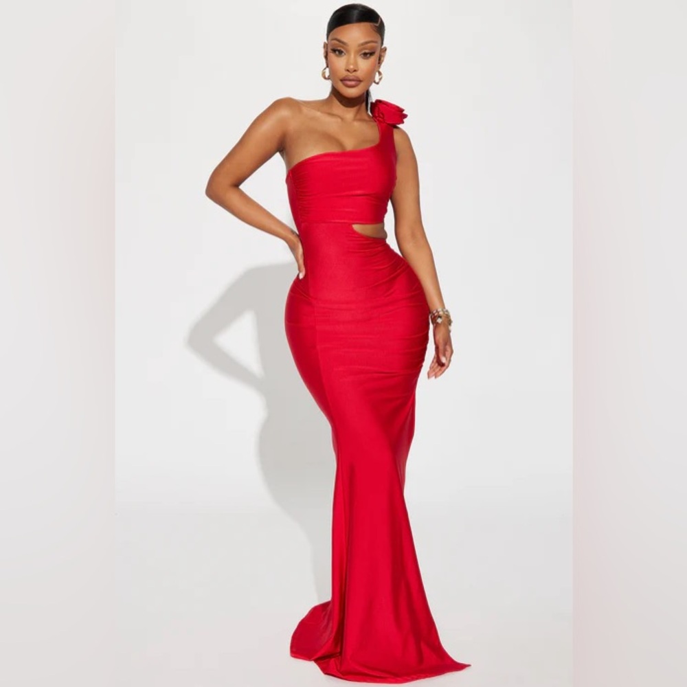 Red Maxi Dress